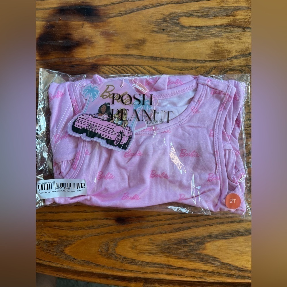 POSH peanut pastel barbie racerback twirl 2T NIB